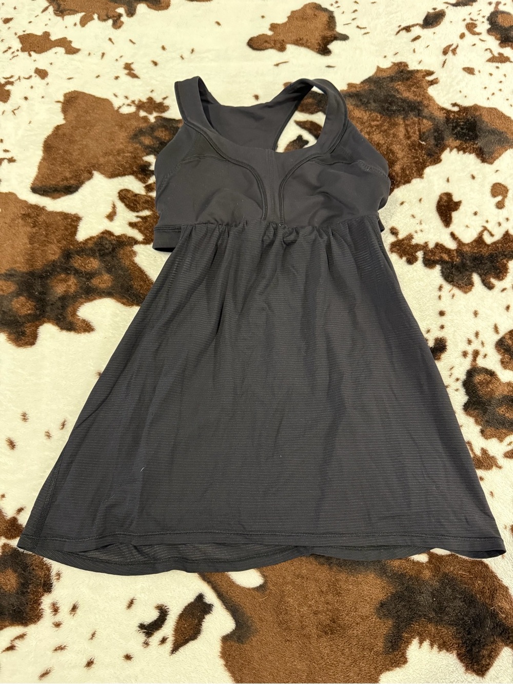 lululemon athletica Black Racerback Tank Dress